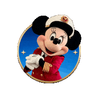 Disney Adventure Captain Minnie Sticker by DisneyCruiseLine