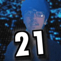 Twenty One Number GIF