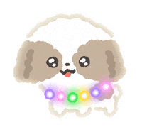Happy Dog Sticker