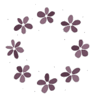 burgergifs flower girly garland pinkflowers Sticker