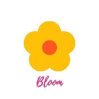 belmonili daisy bloom flower power bloombybelmonili Sticker