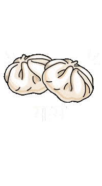 Momo Nepal Sticker