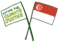 sgclimaterally earth planet voting singapore Sticker