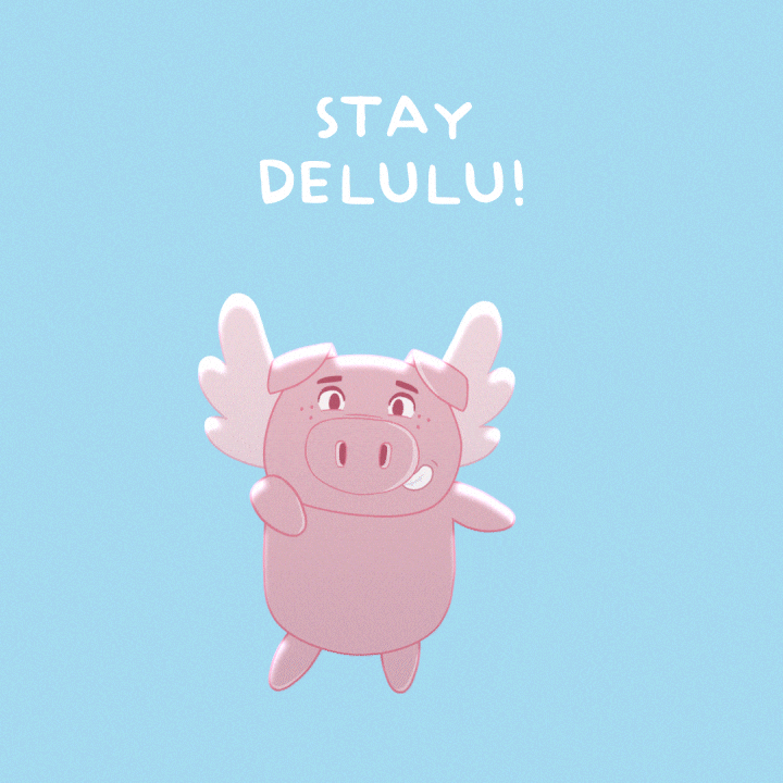 Flying Pig Vibes GIF by PositivelyPigasus