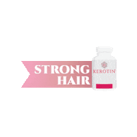Kerotin Strong Hair Sticker by TayanaMelzerLima