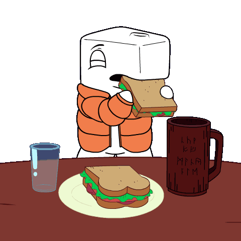 Hungry Crypto Sticker by Ordinary Friends