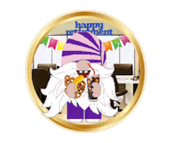Congratulations Gnome Sticker