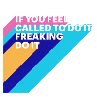 do it crying Sticker by The Alison Show