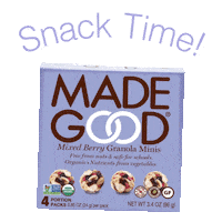 Chocolate Chip Time Sticker by MadeGood Foods