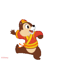 Chip N Dale Blessing Sticker by Hong Kong Disneyland
