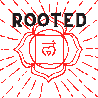 Root Chakra Sticker by FireFoxWellness