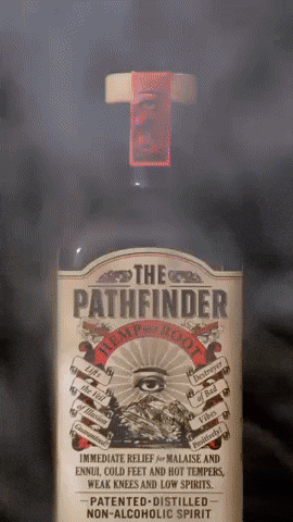 Non Alcoholic Smoke GIF by The Pathfinder