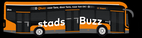 Bus Stadsbus GIF by Qbuzz