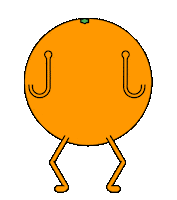 Halloween Orange Sticker by Milk and peppers