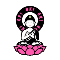 Meditation Ok Sticker