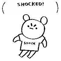 Shock No Sticker by Simian Reflux