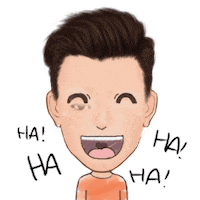 Laugh Alvin Sticker