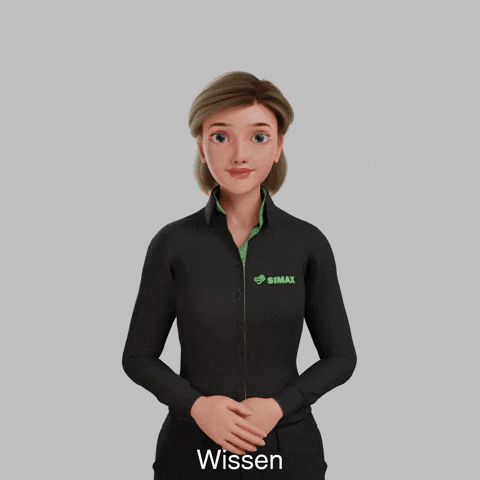 Avatar Wissen GIF by Sign Time - SiMAX