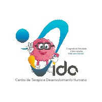 centrodeterapiavida psicologia mascote terapia saudemental Sticker