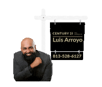 Luis Arroyo Sticker by Shila Ghademi Realtor