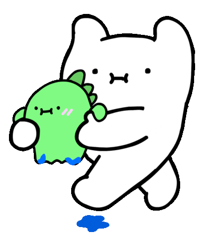 Cat Love Sticker by Coolman