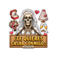 Skull Boda Sticker