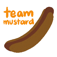 Hot Dog Snack Sticker by Demic