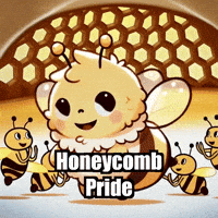 Pride Bee GIF by Beelightened