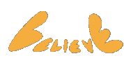 jaxxask typography hope believe handwriting Sticker