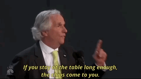 Dont Give Up Henry Winkler GIF by Emmys