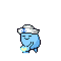Power Pixel Art Sticker by Potatozzz by 9GAG