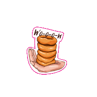 Street Food Wow Sticker by Dmytro Borysov's Gastrofamily