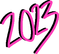 New Year Pink Sticker by danny alvarado-gómez