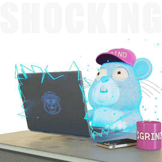 Shocked No Way Sticker by Grind