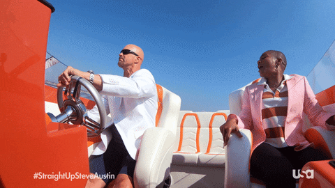 Driving Steve Austin GIF by USA Network
