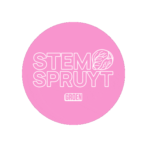 JongGroenAntwerpen giphygifmaker stem laura groen Sticker