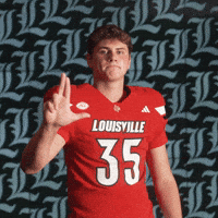 University Of Louisville Football GIF by Louisville Cardinals