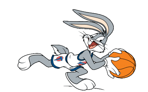 Bugs Bunny Basketball Sticker by Looney Tunes
