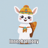 Harmony Tranquility GIF by Llamaozi