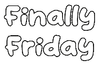 Its Friday Sticker