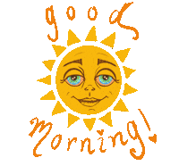 Good Morning Sun Sticker by daisy maize