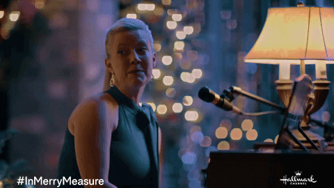 Performance Singing GIF by Hallmark Channel