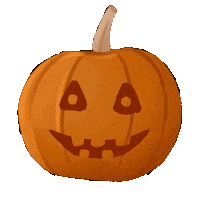 Funny Face Halloween Sticker