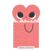 Heart Love Sticker by Toda romantica