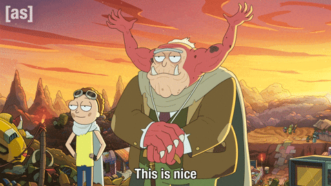 This Is Great Rick And Morty GIF by Adult Swim