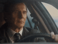 Driving Liam Neeson GIF by The Lonely Island