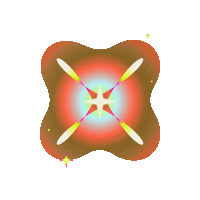 Happy New Year Art Sticker by ByAllMeans Studio