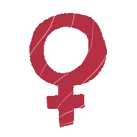 Illustration Woman Sticker