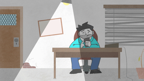 Sad Man GIF by Pingolito