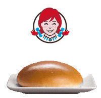 hungry burger Sticker by Wendy's